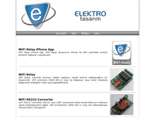 Tablet Screenshot of elektrotasarim.com